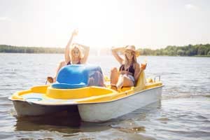 Paddle Boat Pedal Boat Rental In Sylvan Lake
